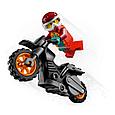 60311 Lego City Stuntz Огненный трюковый мотоцикл, Лего город Сити, фото 6