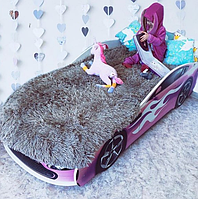 Детская кровать-машина "Бондмобиль" розовый Бельмарко