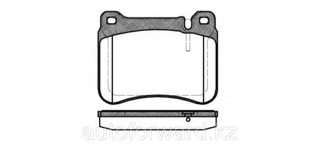 Колодки передние 203 209