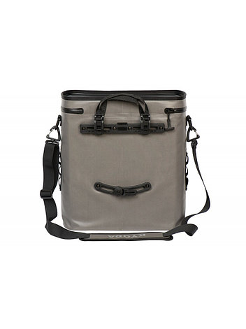 Изотермическая сумка KYODA SC14-BB на багажник велосипеда жесткий каркас 14 л, цвет серый, фото 2