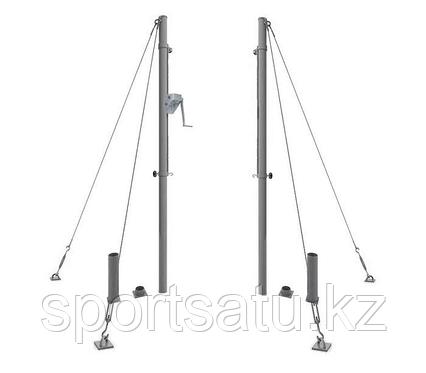 Стойки волейбольные со стаканами с системой натяжения