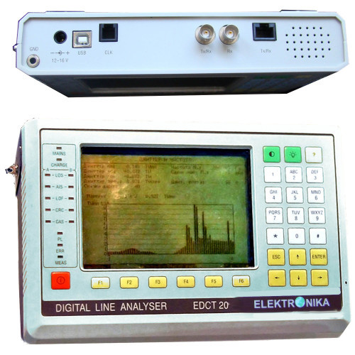 Elektronika EDCT 20 - анализатор цифровых каналов и сигнализации - фото 1 - id-p89208836