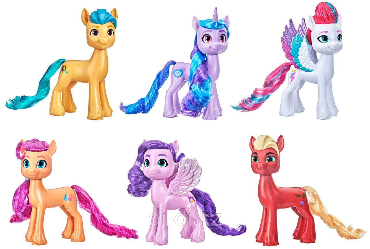 Hasbro MLP. Пони Игровой набор пони Фильм "6 Мега Пони" F1783