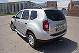 Накладка на задний бампер (ABS) Renault DUSTER с 2012-2020, фото 3