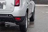 Брызговики задние широкие на Renault DUSTER с 2016-2020, фото 4