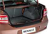 Накладка на задний бампер Renault LOGAN с 2014, фото 2