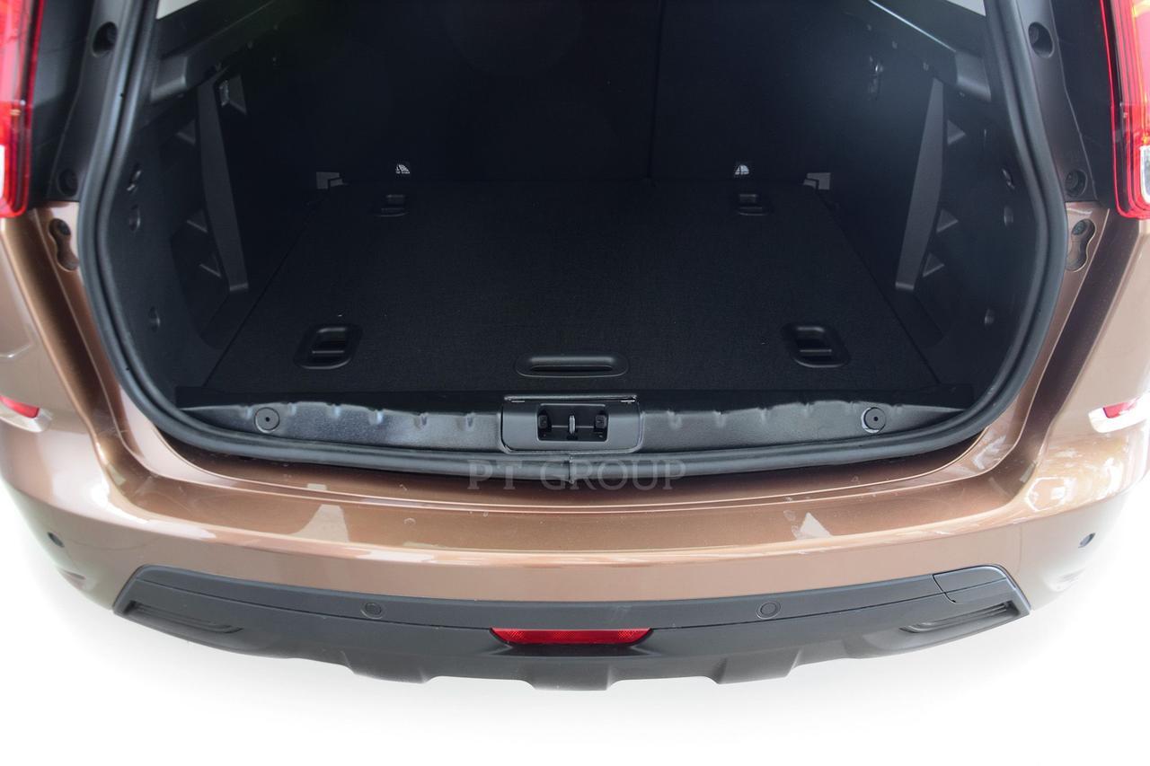 Накладка в проём багажника (ABS, черное тиснение) LADA XRAY с 2016 - фото 2 - id-p97745690