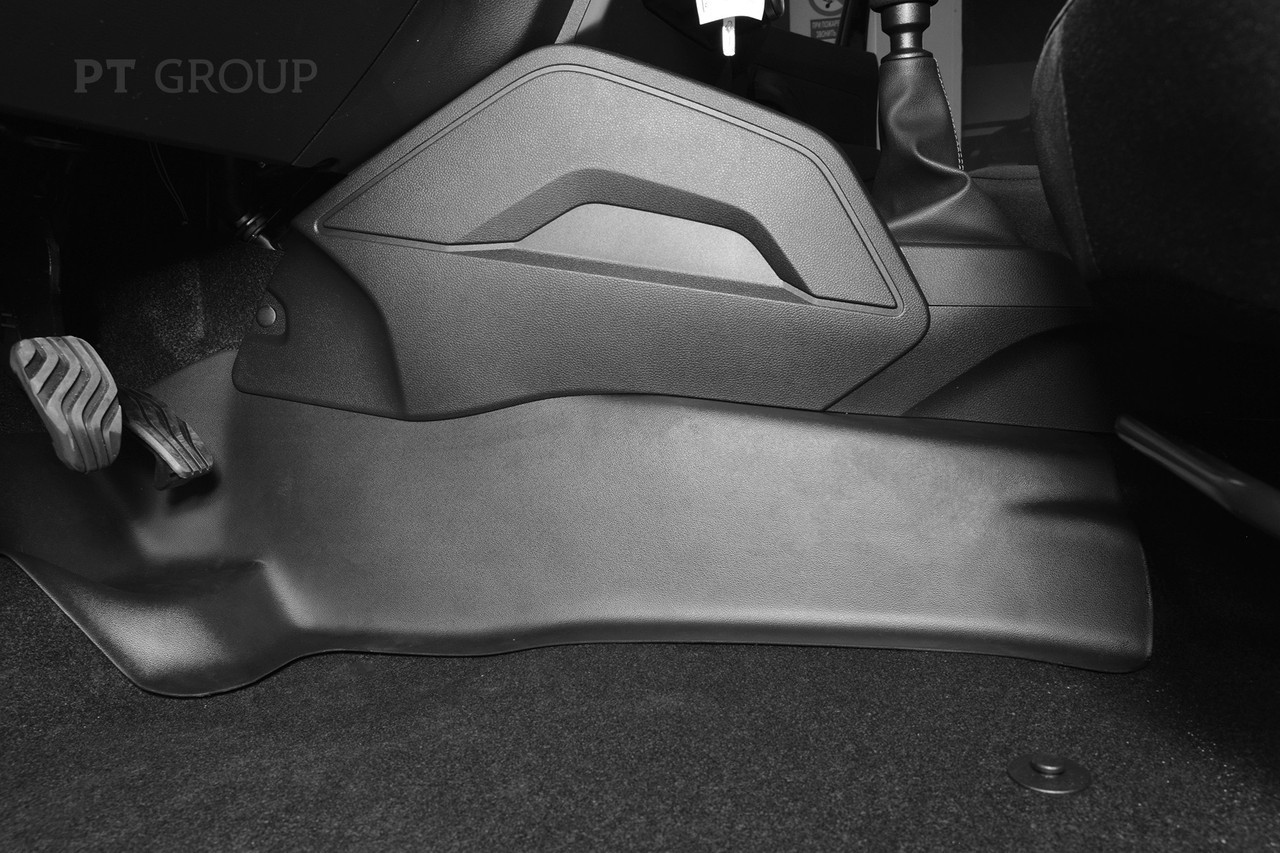 Накладки на ковролин тоннельные передние (2 шт) (ABS) Renault DUSTER с 2021 - фото 5 - id-p97745890
