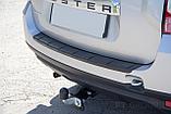 Накладка на задний бампер (ABS) Renault DUSTER с 2012-2020, фото 2