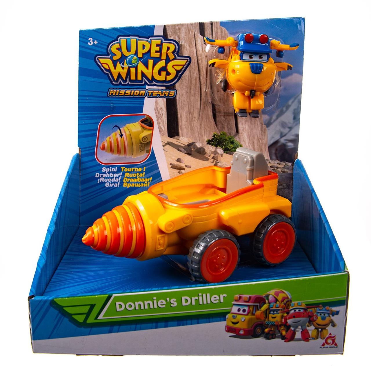 Машина Super Wings Боровик Донни с фигуркой EU730843 - фото 1 - id-p97746362