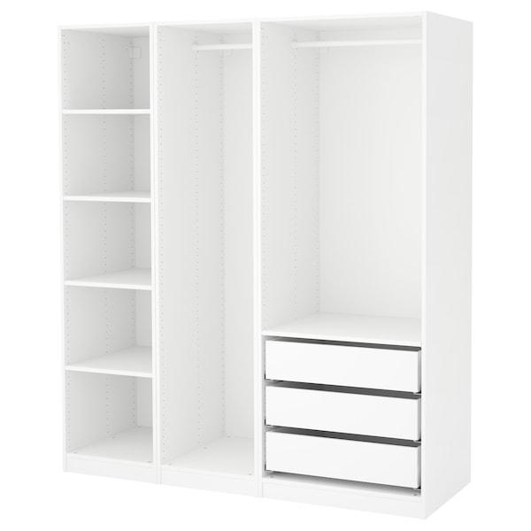 Гардероб ПАКС  белый175x58x201 см ИКЕА, IKEA