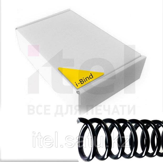 Пластиковые спирали для переплета Coil51L (22 мм/150) черные (50 шт в пач) - фото 1 - id-p69471091