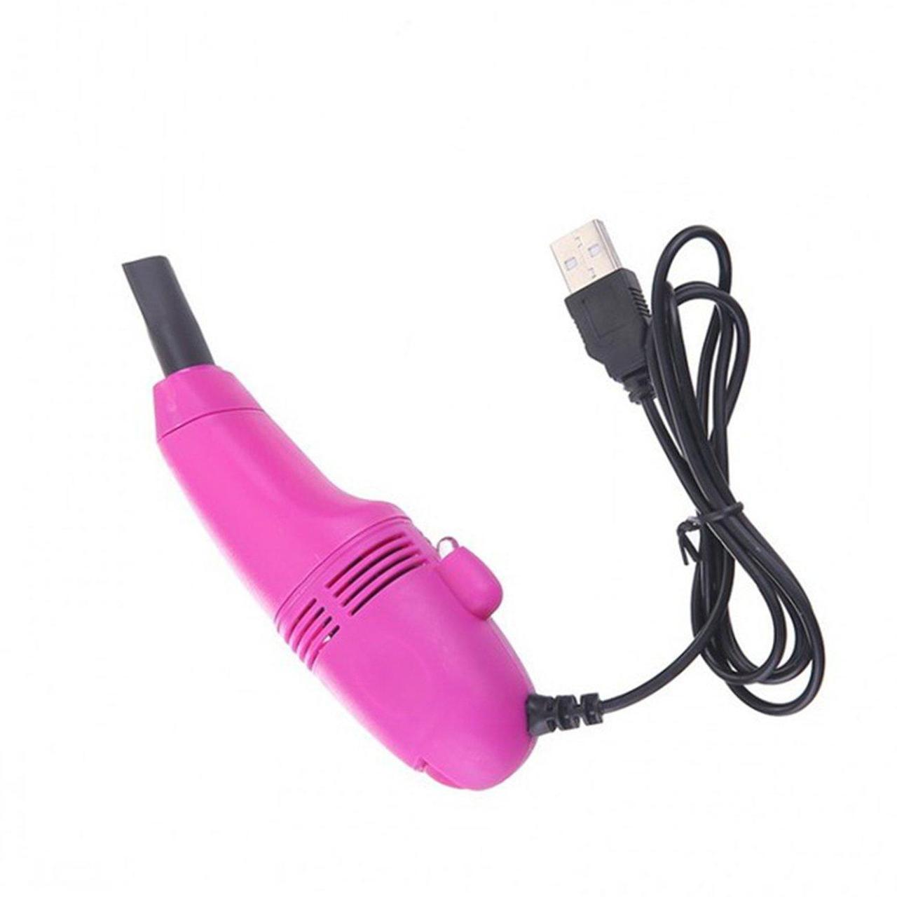 Мини USB пылесос для клавиатуры, цвет фиолетовый - фото 3 - id-p97754070