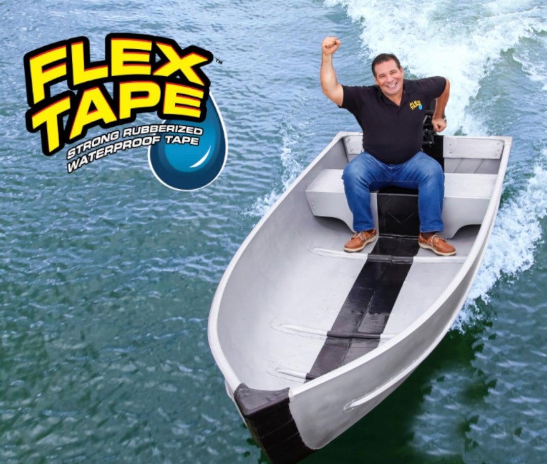 Изоляционная лента Flex Tape, цвет черный - фото 3 - id-p97754586