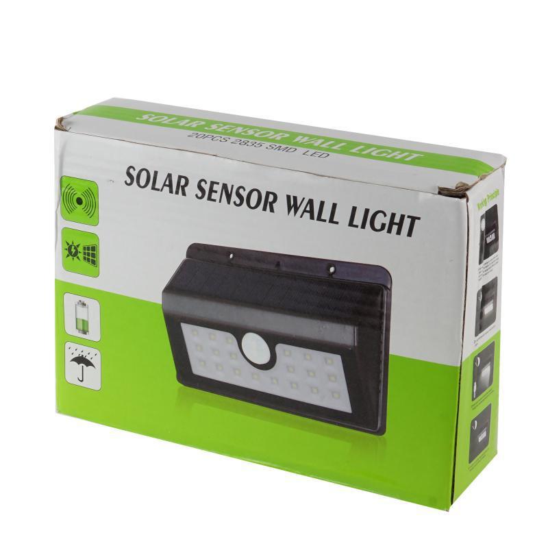 Сенсорный светильник на солнечной батарее 20 LED - фото 7 - id-p97754603
