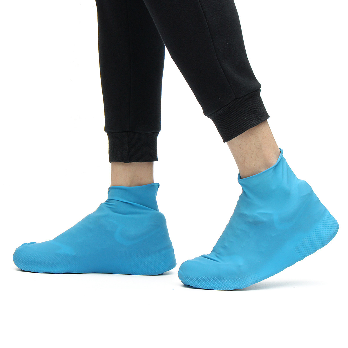 Резиновые бахилы на обувь от дождя, размер M - Оплата Kaspi Pay - фото 2 - id-p97754230