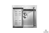 AVINA мойка на кухню 45х48 сатин