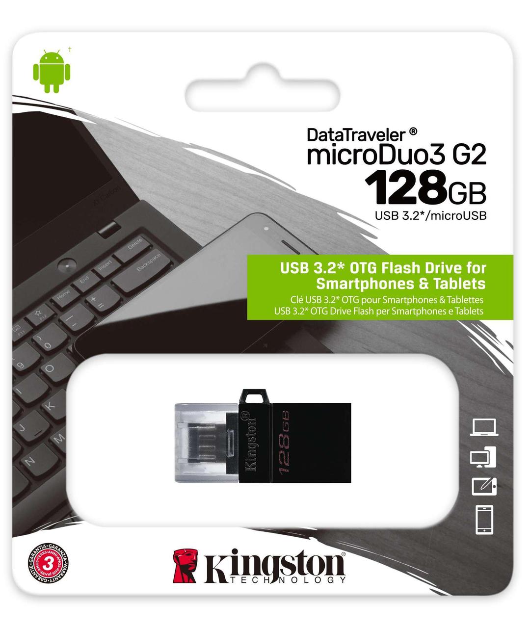 USB-Flash Kingston 128GB DTDUO3G2/128GB