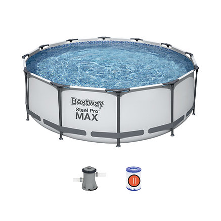 Каркасный бассейн круглый Bestway Steel Pro MAX  56260, фото 2