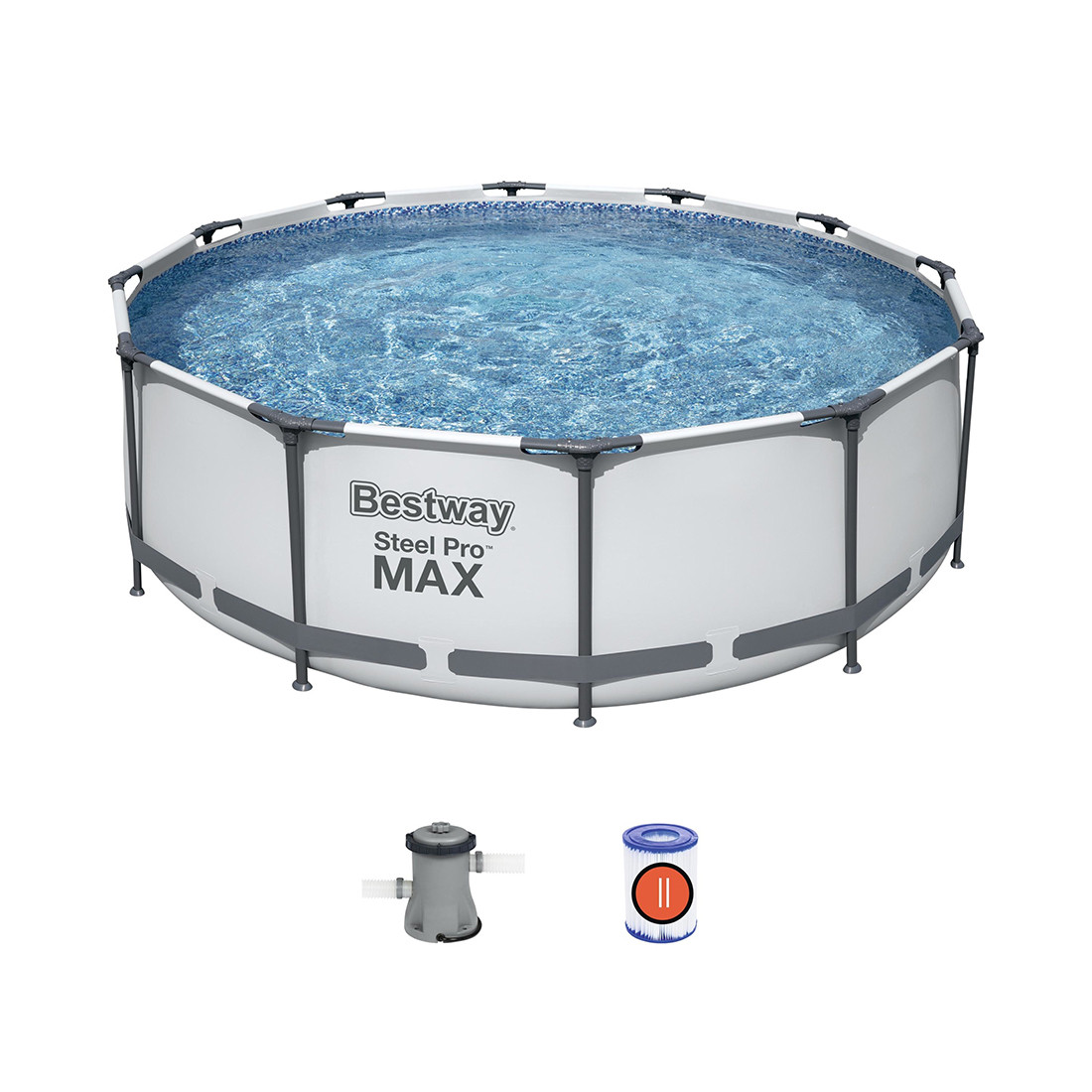 Каркасный бассейн круглый Bestway Steel Pro MAX 56260 - фото 2 - id-p97761036