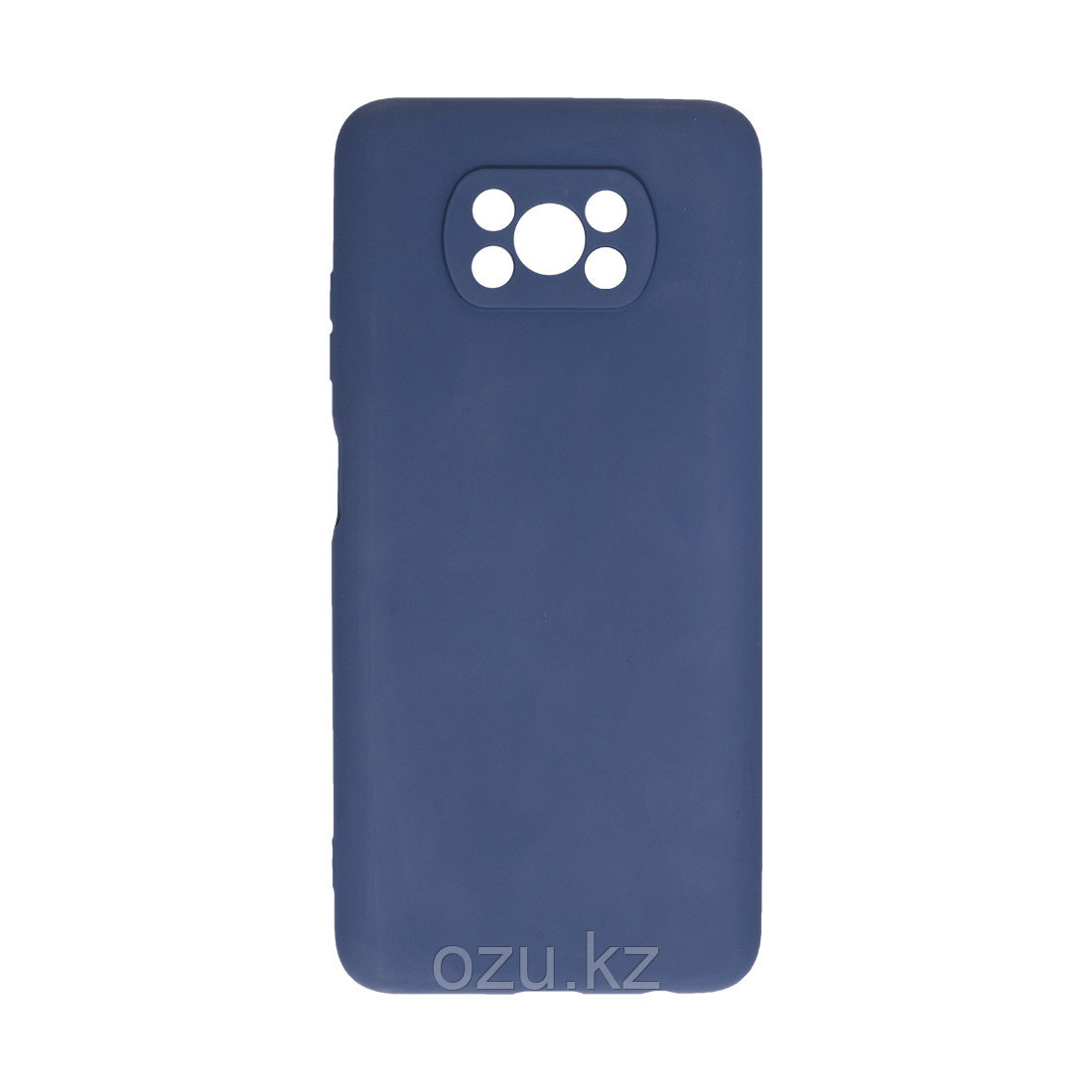 Чехол для телефона X-Game XG-HS44 для POCO X3/X3 Pro Силиконовый Тёмно-синий