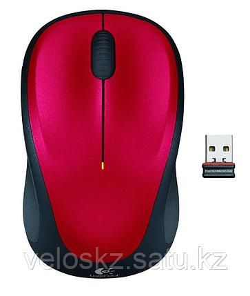 Мышь беспроводная Logitech M235 Red 910-002496, фото 2
