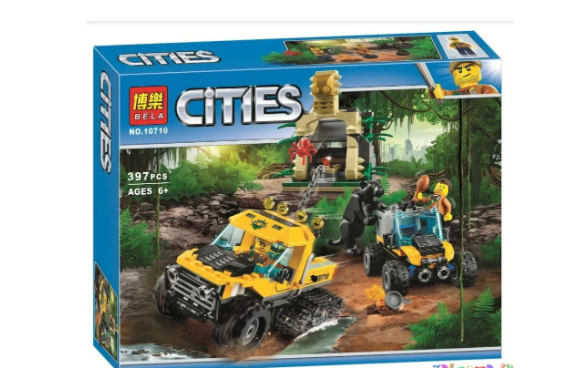 Конструктор Bela "Citles" (10710) Миссия "Исследование Джунглей", 397