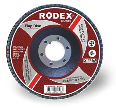 Зачистной лепестковый круг Rodex 180mm,40 зерно