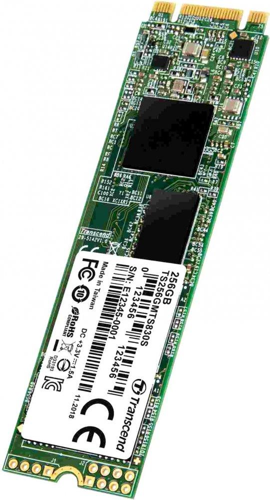 Твердотельный накопитель SSD M.2 256GB Transcend TS256GMTS830S