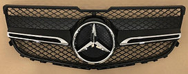 Решетка радиатора на GLK-Class (X204) 2012-15 стиль AMG (Черный)