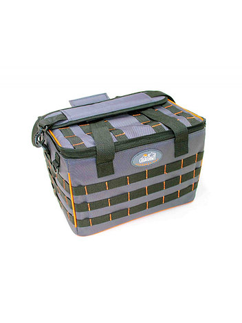 Сумка рыболовная СЛЕДОПЫТ Base Lure Bag XL PF-BВА-01 + 5 коробок, 38х26х25 см, цв.серый, фото 2