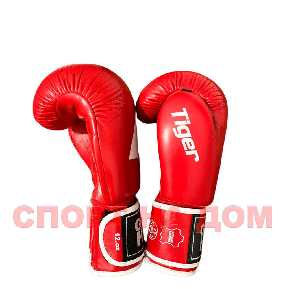 Боксерские перчатки GREEN HILL Tiger Original (красный 12 OZ) - фото 2 - id-p97773876