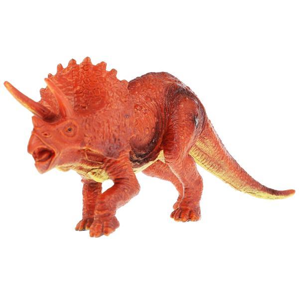 IV. Игрушка Динозавр Трицератопс 14,7 х 5,3 х 4,5 см. - фото 3 - id-p97773812