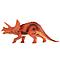 IV. Игрушка Динозавр Трицератопс 14,7 х 5,3 х 4,5 см., фото 5