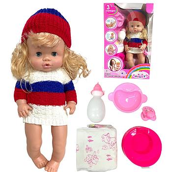 30808 Карапуз в вязаной одежде с аксесс. (в разобранном виде отправляем)  39*25см