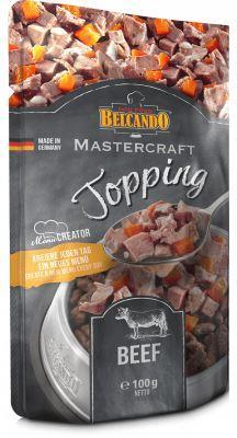 Belcando 100г ТОППИНГ ИЗ ГОВЯДИНЫ С МОРКОВЬЮ в пауче Консервы для собак MasterCraft Topping Beef