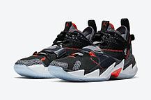 Баскетбольные кроссовки Nike Air Jordan Why Not Zer0.3 Black Cement