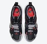 Баскетбольные кроссовки Nike Air Jordan Why Not Zer0.3 Black Cement, фото 4