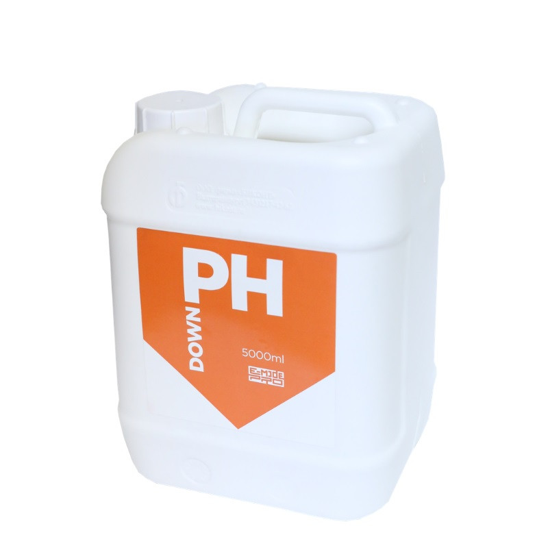 PH Down E-MODE 5 L Понизитель уровня pH раствора - фото 1 - id-p97794208