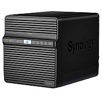 Сетевой накопитель NAS Synology DS420J/4LFF (nhs)/RAID 0,1,5,JBOD/1GB/2xUSB 3.0/1GbE