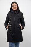 Черная женская куртка, фото 2