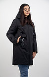 Черная женская куртка, фото 3
