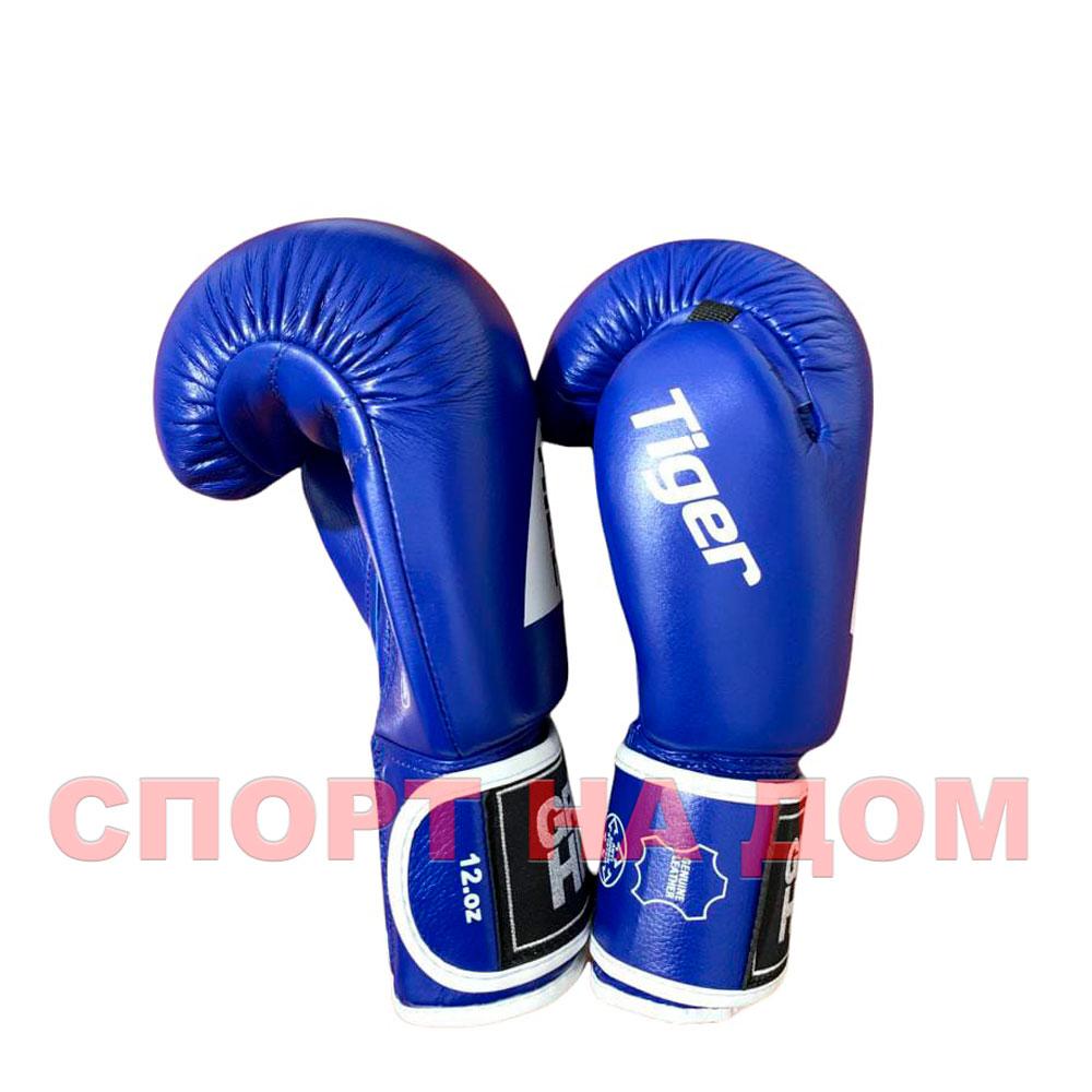 Боксерские перчатки GREEN HILL Tiger Original (синий 12 OZ) - фото 2 - id-p97797827