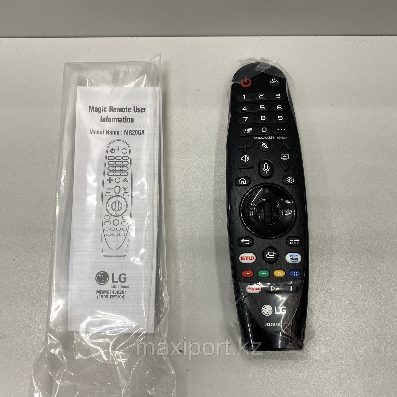Пульт MR20GA (AKB75855502) оригинал LG купить по цене 117,99 р. в интернет-магаз