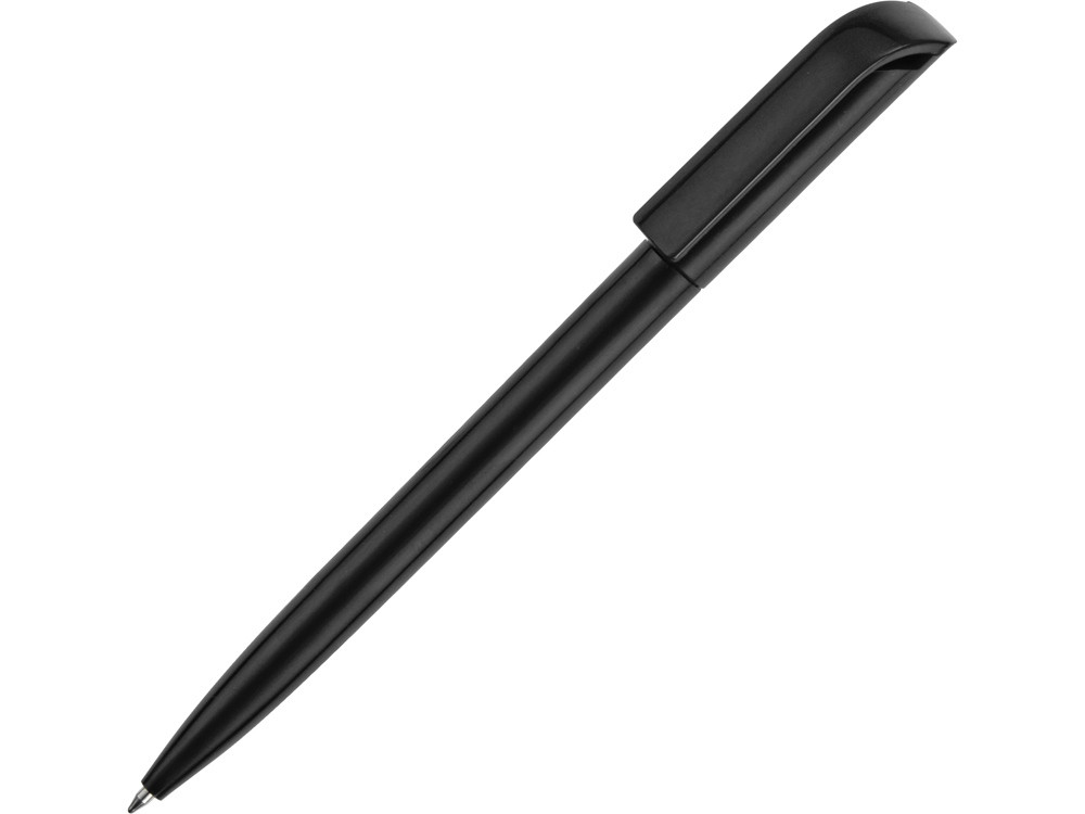 Ручка шариковая пластиковая, чёрная