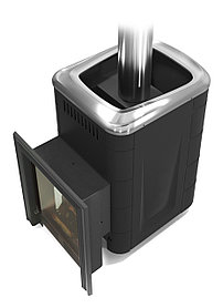 Печь-каменка Уренгой Мини 2018  Carbon антрацит.TMF.