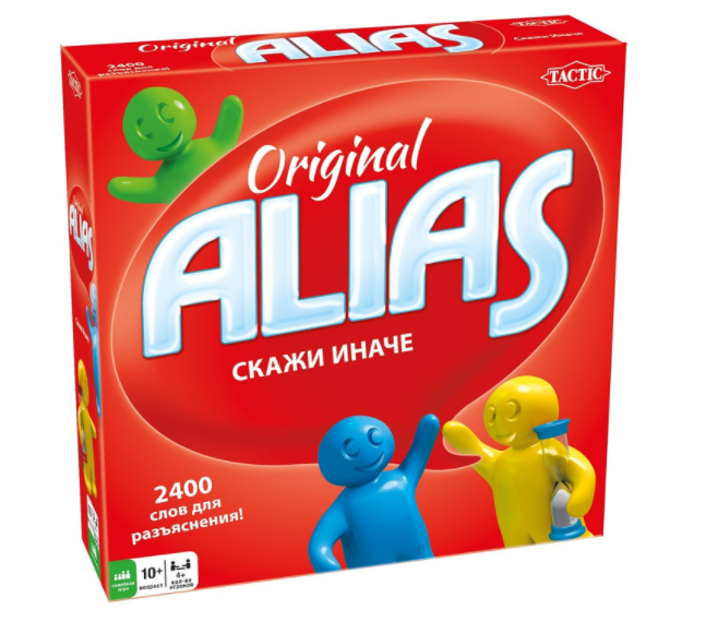 Настольная игра Алиас или Скажи иначе (Alias)/ игра элиас