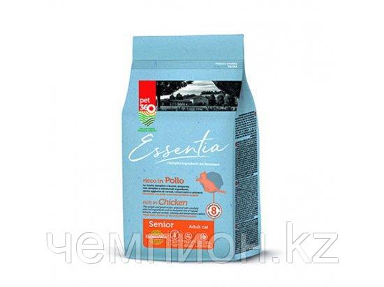 Essentia Adult Senior, Эссентия беззерновой корм для пожилых кошек с курицей, уп.1,5кг