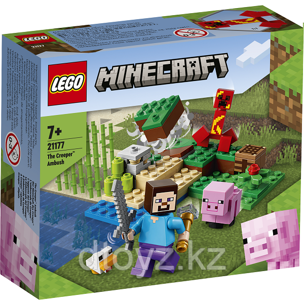 Lego Minecraft 21177 Засада Крипера - фото 1 - id-p97802997