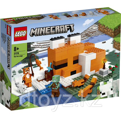 Lego Minecraft 21178 Лисья хижина